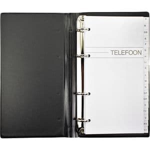 Picture 4 of Telefoonalbum Kangaro 215x130mm A-Z 4-rings assorti