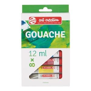 Picture 1 of Gouache Talens Art Creation set à 8 kleuren