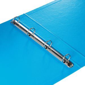 Picture 2 of Ringband Esselte VIVIDA A4 4-rings O-mechaniek 25mm PP blauw