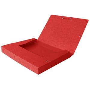 Picture 2 of Elastobox Oxford Top File+ A4 25mm rood
