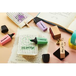 Picture 4 of Markeerstift STABILO BOSS mini pastel assorti 6 stuks