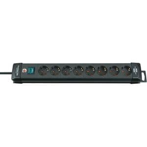 Picture 1 of Stekkerdoos Brennenstuhl Premium 8 voudig 3 meter zwart