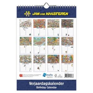 Picture 3 of Verjaardagskalender Jan van Haasteren A4