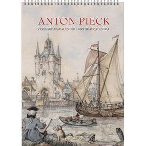 Picture 1 of Verjaardagskalender Anton Pieck Zicht op haven A4