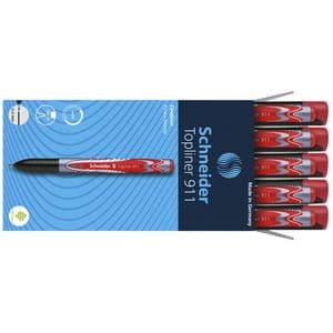 Picture 4 of Fineliner Schneider Topliner 911 0.4mm rood