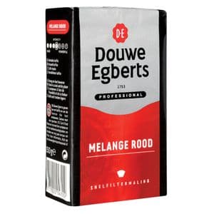 Picture 5 of Koffie Douwe Egberts snelfiltermaling Melange Rood 250gr