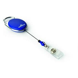 Picture 1 of Afrolmechanisme Durable Style met drukknopsluiting blauw 10 stuks