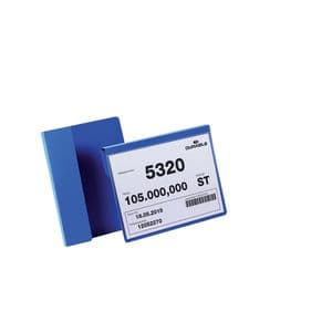 Picture 2 of Documenthoes Durable met vouw A5 liggend blauw 50 stuks