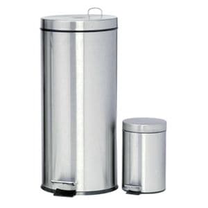 Picture 1 of Pedaalemmer V-part 30 liter mat rvs