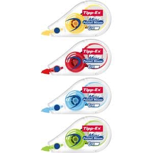 Picture 2 of Correctietape Tipp-Ex mini pocket mouse 5mmx6m display à 30 +10 gratis