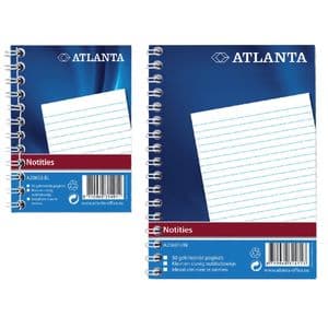 Picture 1 of Notitieboek Djois Atlanta A6 lijn 100blz met zijspiraal