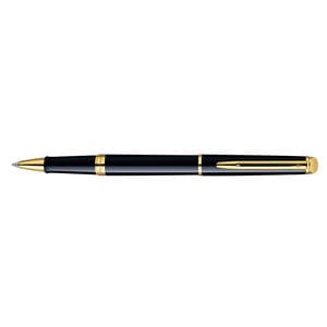 Picture 1 of Rollerpen Waterman Hémisphère black lacquer GT fijn
