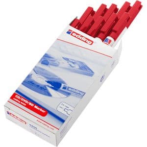 Picture 3 of Cd marker edding 8400 rond 0.5-1.0mm rood