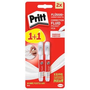 Picture 1 of Correctiepen Pritt fluid 8ml blister a 1+1