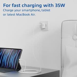Picture 6 of Oplader ACT 35w 1-poort usb c wit