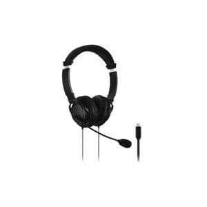 Picture 1 of Hoofdtelefoon Kensington USB-C Hi-Fi met microfoon zwart