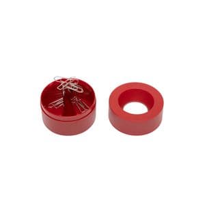 Picture 3 of Papercliphouder MAUL Pro magnetisch Ø73x60mm rood