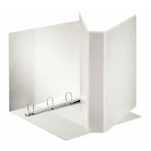 Picture 1 of Presentatieringband Esselte standaard panorama A4 4-rings maxi D-mechaniek 40mm wit