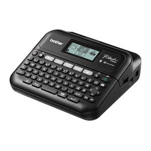 Picture 1 of Labelprinter Brother P-touch TZe PT-D460BT desktop qwerty 18mm zwart in koffer
