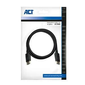 Picture 2 of Kabel ACT DisplayPort 1 meter zwart