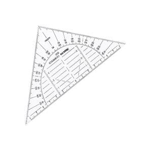 Picture 3 of Geodriehoek Aristo 1550 160mm flexibel transparant