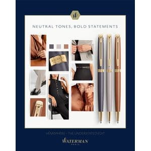 Picture 5 of Balpen Waterman Hémisphère Fashion Colors metallic black GT medium
