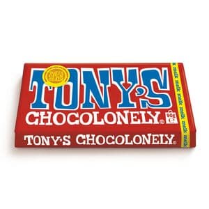 Picture 3 of Chocolade Tony's Chocolonely melk reep 90 gram