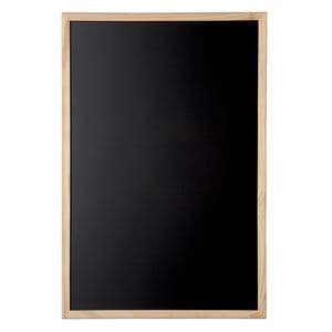 Picture 1 of Krijtbord MAUL antraciet 30x40cm onbewerkt houten frame
