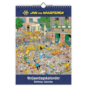 Picture 1 of Verjaardagskalender Jan van Haasteren A4