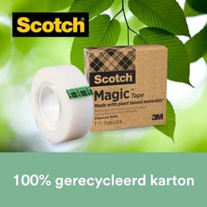 Picture 4 of Plakband Scotch Magic 900 19mmx30m onzichtbaar mat