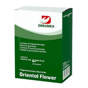 Picture 3 of Luchtverfrisser Dreumex Gold Fresh Oriental Flower 15 strips