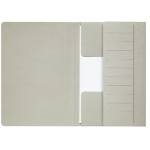 Picture 1 of Dossiermap Djois Secolor Mammoet folio 3 kleppen 250gr recycled grijs 10 stuks
