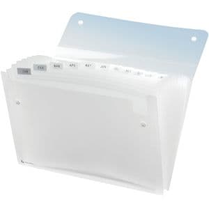 Picture 1 of Sorteermap Rexel Ice 13-vaks transparant