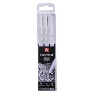 Picture 1 of Gelschrijver Sakura Gelly Roll Classic set à 3 breedtes wit