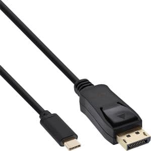 Picture 1 of Kabel inLine USB-C Displayport 3.1 4K M/M 2 meter zwart