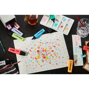 Picture 8 of Markeerstift STABILO BOSS Original 70/10 assorti 4 kleuren doos à 10 stuks