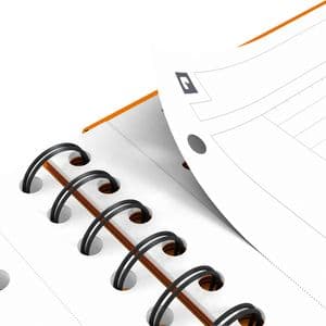 Picture 10 of Spiraalblok Oxford International Organiserbook A4+ 160 pagina's lijn
