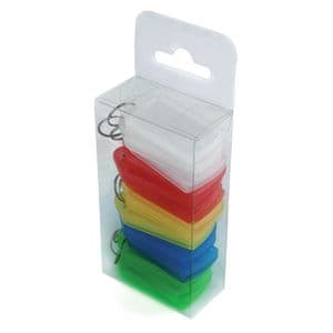 Picture 2 of Sleutellabel Pavo met schuifelement assorti 15 stuks
