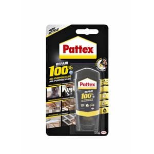 Picture 1 of Alleslijm Pattex 100% tube 50 gram op blister