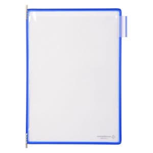 Picture 1 of Zichtpaneel Tarifold A4 verticaal blauw 10 stuks
