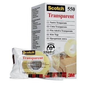 Picture 2 of Plakband Scotch 550 19mmx33m transparant