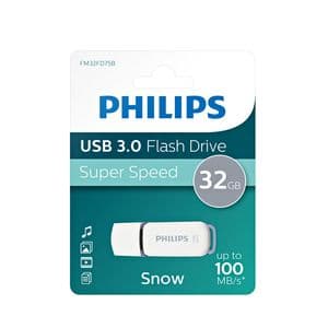Picture 2 of USB stick 3.0 Philips Snow USB-A 32GB grijs