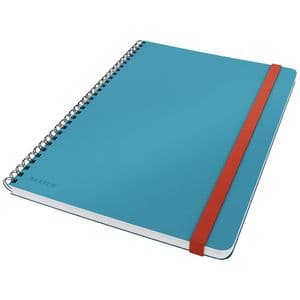 Picture 2 of Notitieboek Leitz Cosy B5 160blz 100gr spiraal lijn blauw