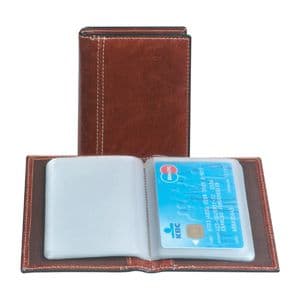 Picture 1 of Creditkaart etui Palermo 40stuks bruin