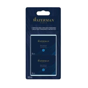 Picture 1 of Inktpatroon Waterman internationaal Florida blauw blister à 10 stuks
