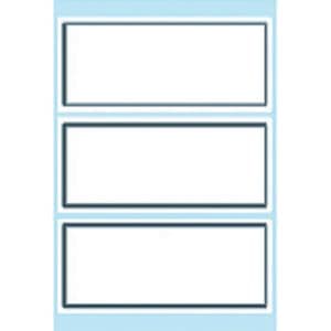 Picture 1 of Etiket HERMA 5711 36x80mm schrift grijs kader 18 stuks