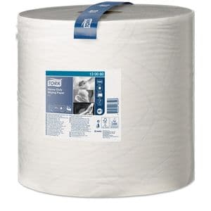 Picture 1 of Poetspapier Tork W1 Heavy-Duty Premium 2-laags 1000 vel wit 130060