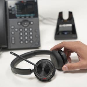 Picture 5 of Headset HP POLY Voyager 4320 USB-C met BT700 dongle