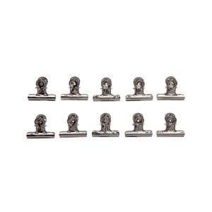 Picture 7 of Papierklem MAUL Bulldog 50mm capaciteit 20mm zilver 10 stuks
