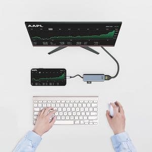 Picture 6 of Adapter ACT USB-C 4K multiport voor 2 HDMI monitoren